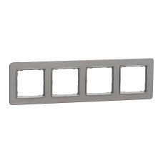 SDD370804 Рамка 4-постова Мат алюм Sedna Elements (шт)