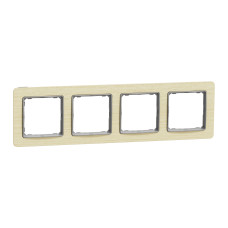 Рамка 4-постовая Береза Sedna Elements SDD380804