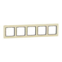 Рамка 5-постовая Береза Sedna Elements Schneider Electric SDD380805