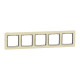 Рамка 5-постовая Береза Sedna Elements Schneider Electric SDD380805