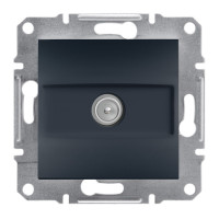 Розетка SAT конечная 1 dB Asfora Schneider Electric антрацит EPH3700171