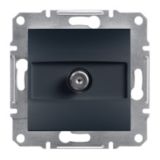 Розетка SAT проходная 4 dB Asfora Schneider Electric антрацит EPH3700271