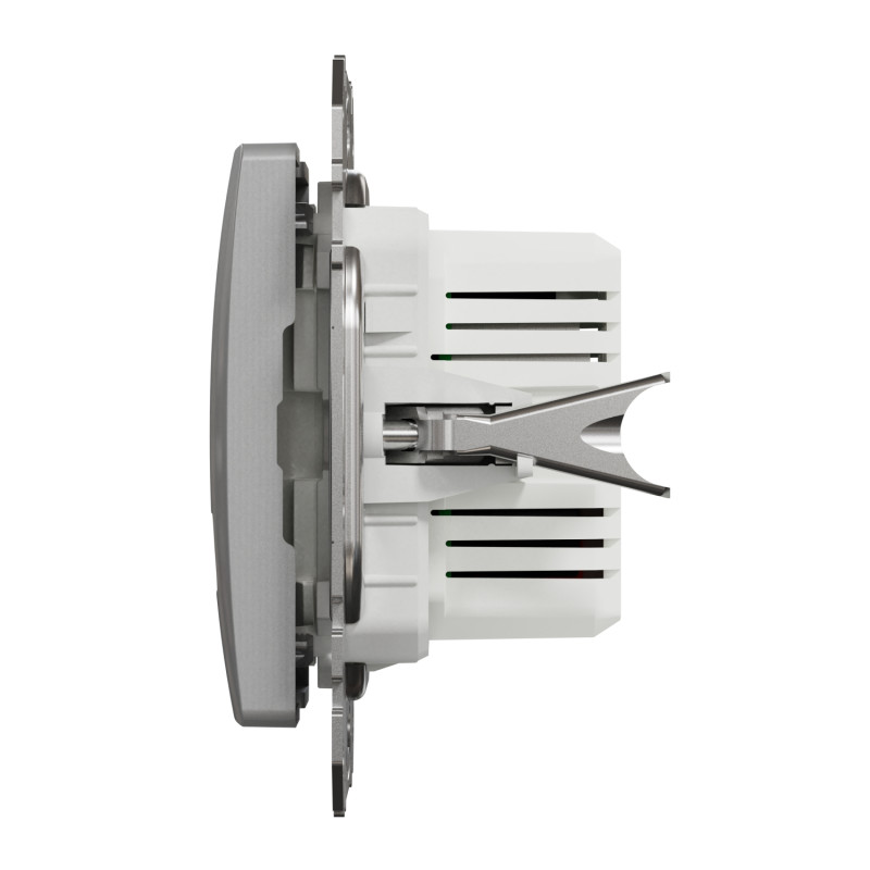 Розетка USB тип A+C 2,4A алюминий Sedna Design Schneider Electric SDD113402