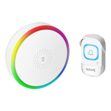 Звонок ENTICO AC беспроводной 60 тоновый 300м белый OR-DB-RA-172/W ORNO