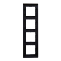 Рамка Niloe Step черная 4-на Legrand ( 863594 )