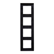 Рамка Niloe Step черная 4-на Legrand ( 863594 )