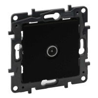 Розетка Niloe Step черная 1-я TV Legrand ( 863574 )