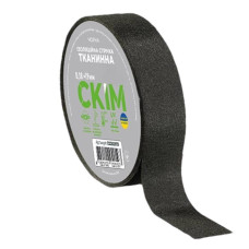 Лента тканевая СКИМ 15м 0,18х19 черная (С0202020)