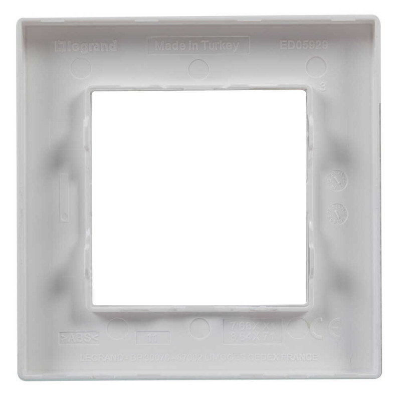 Рамка Niloe Step белая 1-я Legrand ( 863191 )