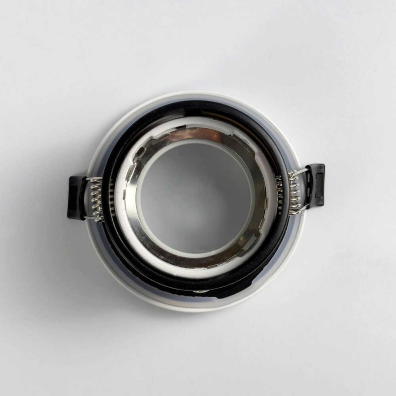 Світильник точковий врізний Violux IBIZA-R GU10 IP44 білий ( 130008 )