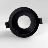 Светильник точечный врезной Violux IBIZA-R GU10 IP44 черный ( 130108 )