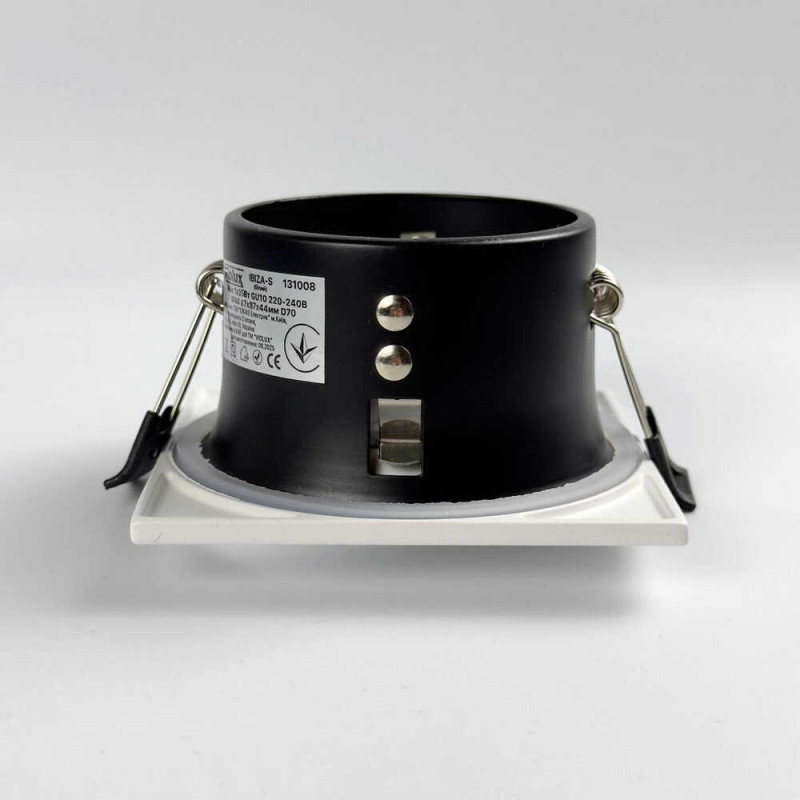 Світильник точковий врізний Violux IBIZA-S GU10 IP44 білий ( 131008 )