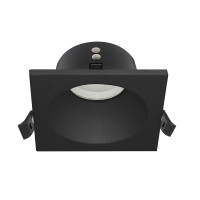 Светильник точечный врезной Violux IBIZA-S GU10 IP44 черный ( 131108 )
