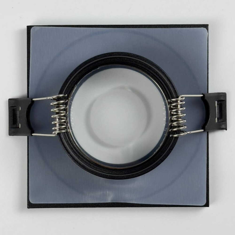 Світильник точковий врізний Violux NAPOLI-S GU10 IP44 чорний ( 131107 )