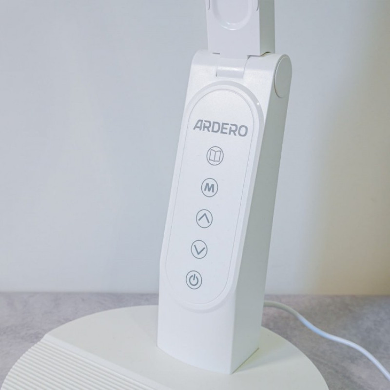 Светодиодная настольная лампа LED Ardero DE1743ARD 16Вт белая 80860