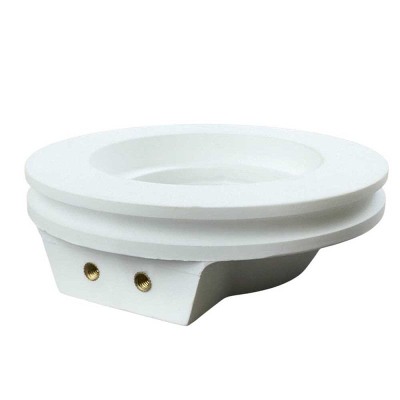 Світильник точковий врізний Violux AMBER GU10 IP44 білий ( 130009 )