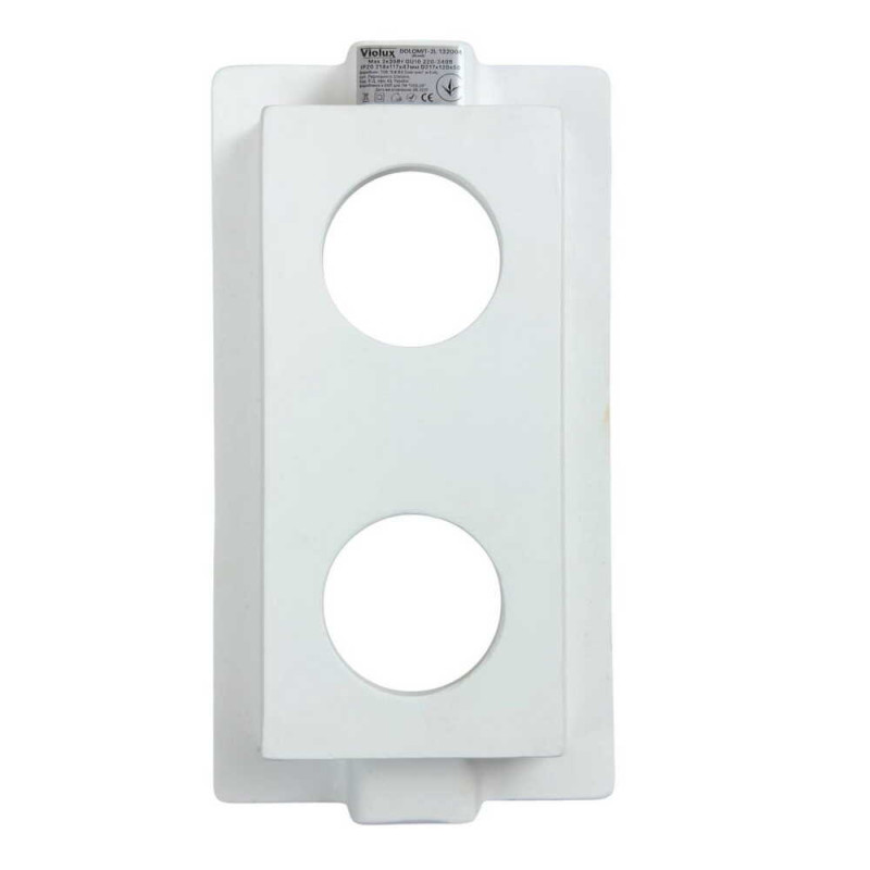 Светильник точечный врезной Violux DOLOMIT-2L GU10 IP44 белый ( 132004 )