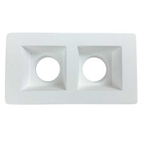 Светильник точечный врезной Violux DOLOMIT-2L GU10 IP44 белый ( 132004 )