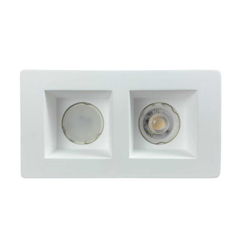 Светильник точечный врезной Violux DOLOMIT-2L GU10 IP44 белый ( 132004 )