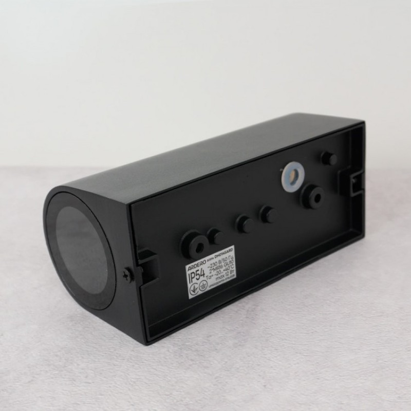 Архитектурный фасадный накладной светильник Ardero DH0145ARD под лампу черный 80894