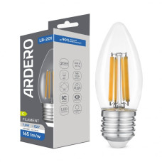 Светодиодная лампа LED Ardero LB-201 7,6Вт E27 4000K Filament 80846