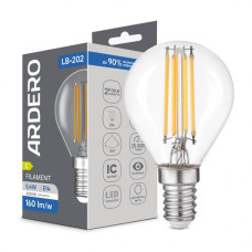 Светодиодная лампа LED Ardero LB-202 5,4Вт E14 4000K Filament 80852