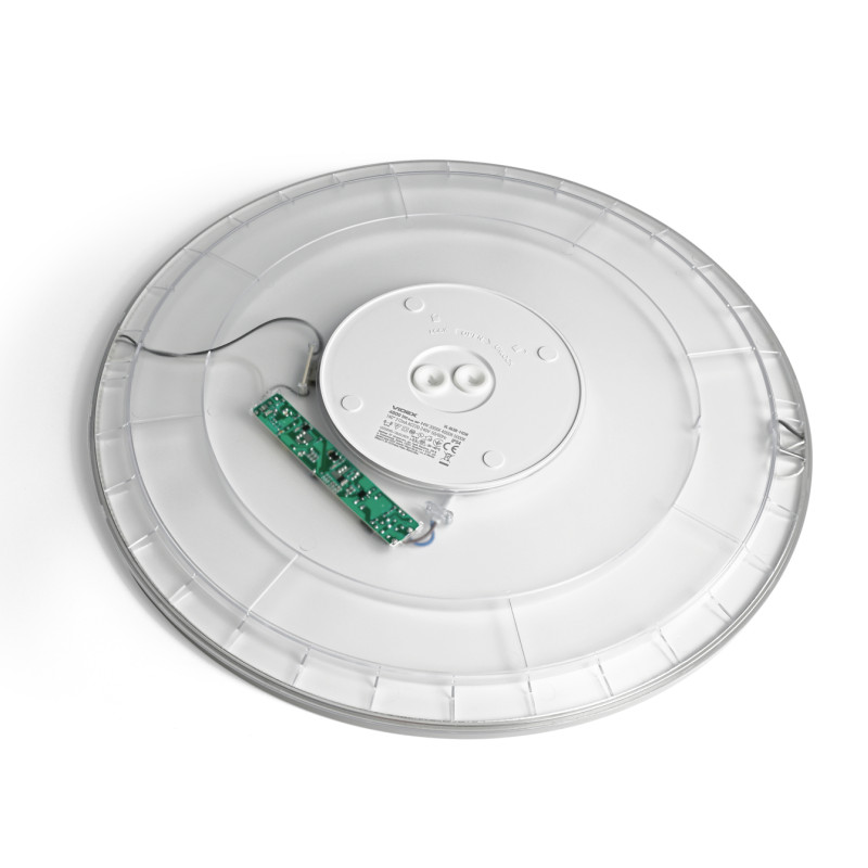 Светодиодный светильник LED с декоративной подсветкой VIDEX DL5R 44W 3000K-4000K-5000K White (VL-DL5R-44CW)