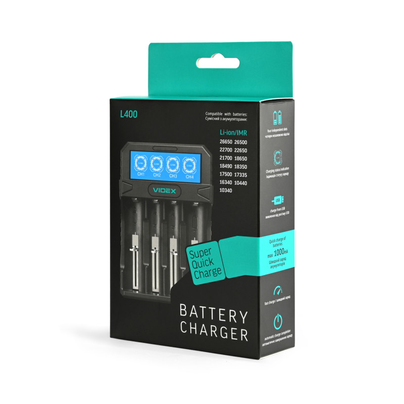 Зарядное устройство для VIDEX VCH-L400