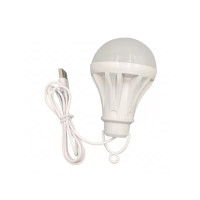Светодиодная лампа LED A60 230V 5w 400Lm 6500K USB LUXEL (063-USB)