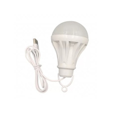 Светодиодная лампа LED A60 230V 5w 400Lm 6500K USB LUXEL (063-USB)