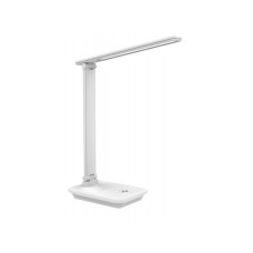 Светодиодная настольная лампа Luxel 6W IP20 (белый) + аккумулятор, USB (TL-15W)