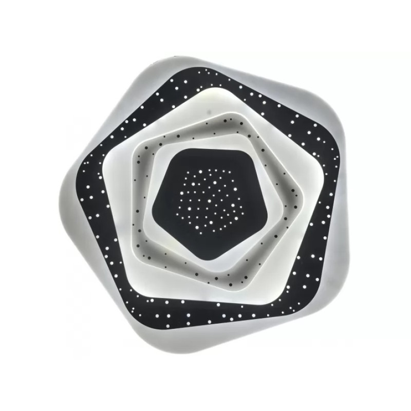 Светодиодный смарт светильник Luxel IP20 с пультом управления 120w (CLQR-120)