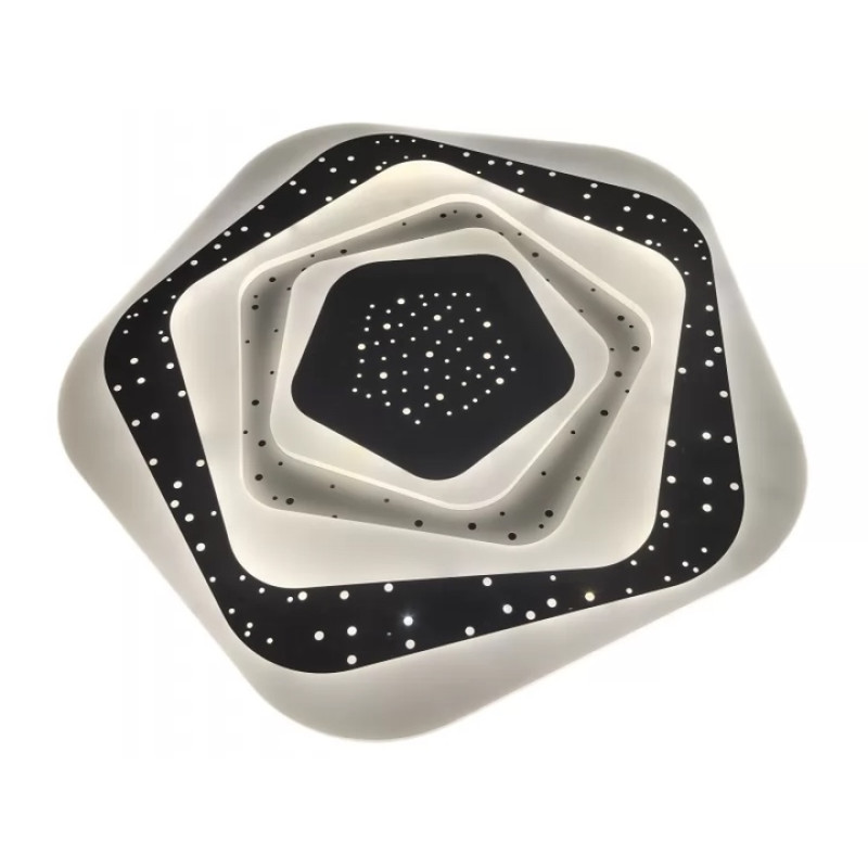 Светодиодный смарт светильник Luxel IP20 с пультом управления 120w (CLQR-120)