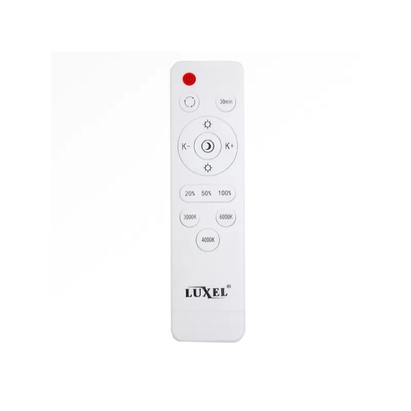Светодиодный смарт светильник Luxel IP20 с пультом управления 120w (CLQR-120)