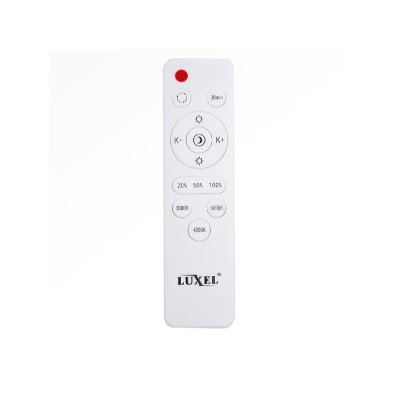 Светодиодный смарт светильник Luxel IP20 с пультом управления 72w (CLUS-72)