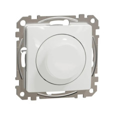 Світлорегулятор універсальний для ламп розжарювання та LED, Ospel Sonata Білий