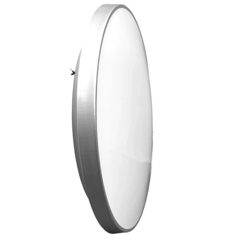 Світильник світлодіодний стельовий акриловий "таблетка" Ultralight UL4400 d450 70Вт срібний
