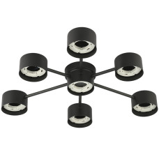 Потолочный светильник спот ETRON Axis GX53 7x15Вт черный 1-EFP-2202 TM ETRON