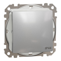Переключатель с защитой IP44 алюминий Sedna Design & Element Schneider Electric SDD213106