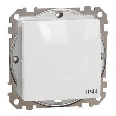 Переключатель с защитой IP44 белый Sedna Design & Element Schneider Electric SDD211106