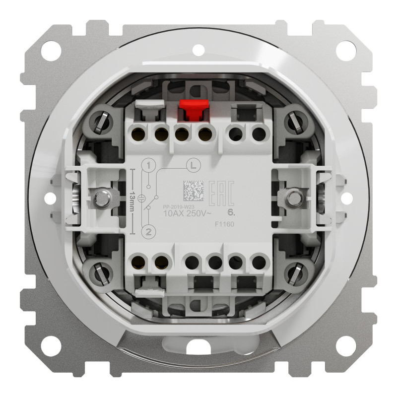 Перемикач з захистом IP44 білий Sedna Design & Element Schneider Electric SDD211106