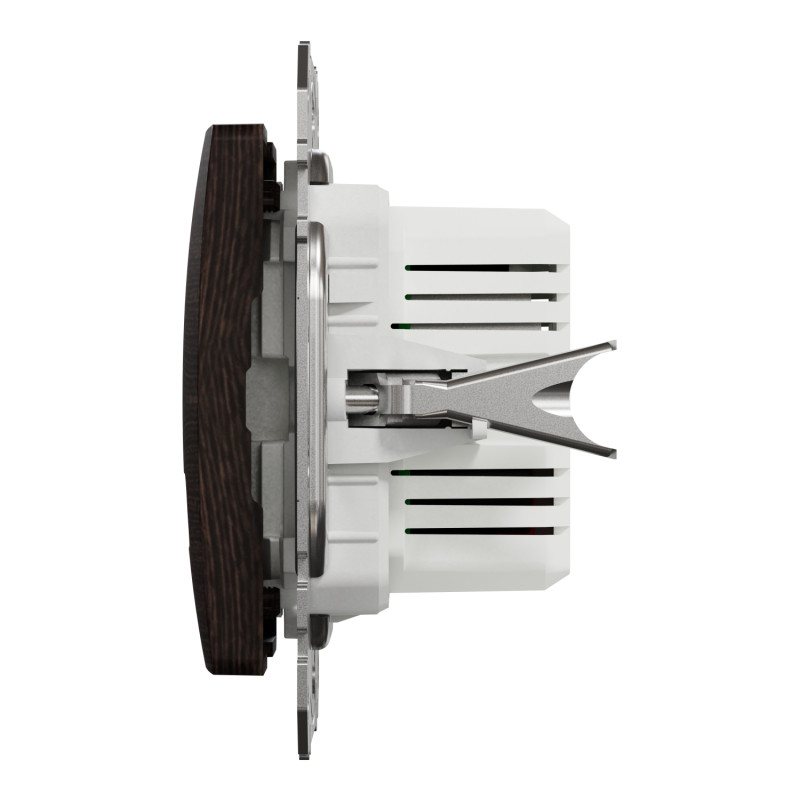 Розетка двойная USB типа А+С венге Sedna Design & Elements Schneider Electric SDD181402