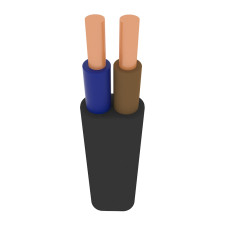 Кабель медный монолитный ВВГп нг LS 2х1,5 Виса-Электро