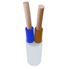 Провод медный гибкий ПВС 2*1,0 Виса-Электро