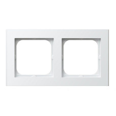 Рамка 2-я белая Ospel Sonata