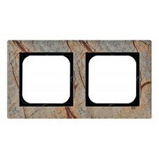 Рамка 2-я горизонтальная Камень Ospel Sonata
