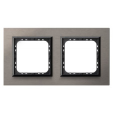 Рамка 2-я горизонтальная Полированный сатин Ospel Sonata