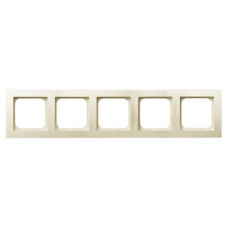 Рамка пятая горизонтальная крем Ospel AS