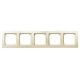 Рамка 5-а горизонтальна крем Ospel AS