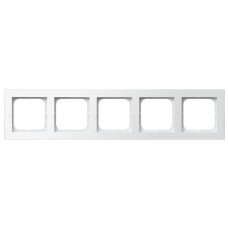 Рамка пятая горизонтальная крем Ospel Sonata